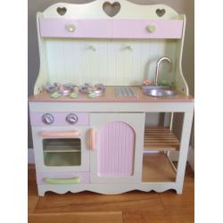 Early Learning Centre Wooden Kitchen and Wooden Accessories