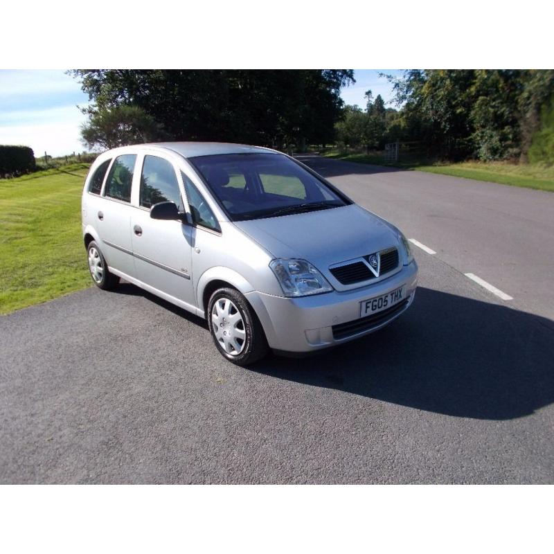 2005 05 VAUXHALL MERIVA 1.7 CDTI LIFE 5 DOOR MOT SEPTEMBER 2017