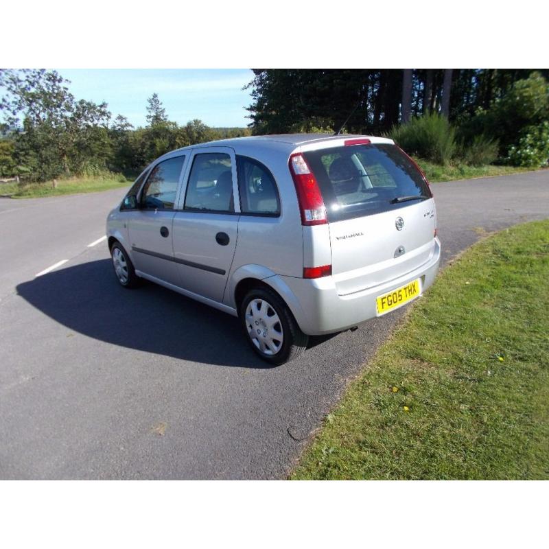 2005 05 VAUXHALL MERIVA 1.7 CDTI LIFE 5 DOOR MOT SEPTEMBER 2017