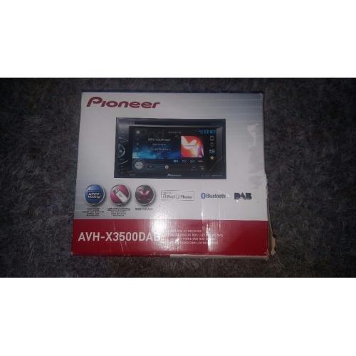 Pioneer AVH-X3500DAB DAB Radio Dvd Rds Av Receiver