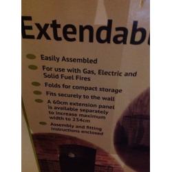 Extendable fireguard