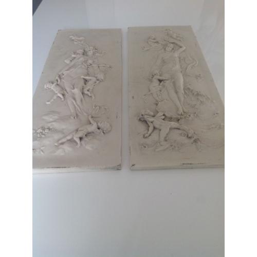 Pair Francois Duquesnoy panels