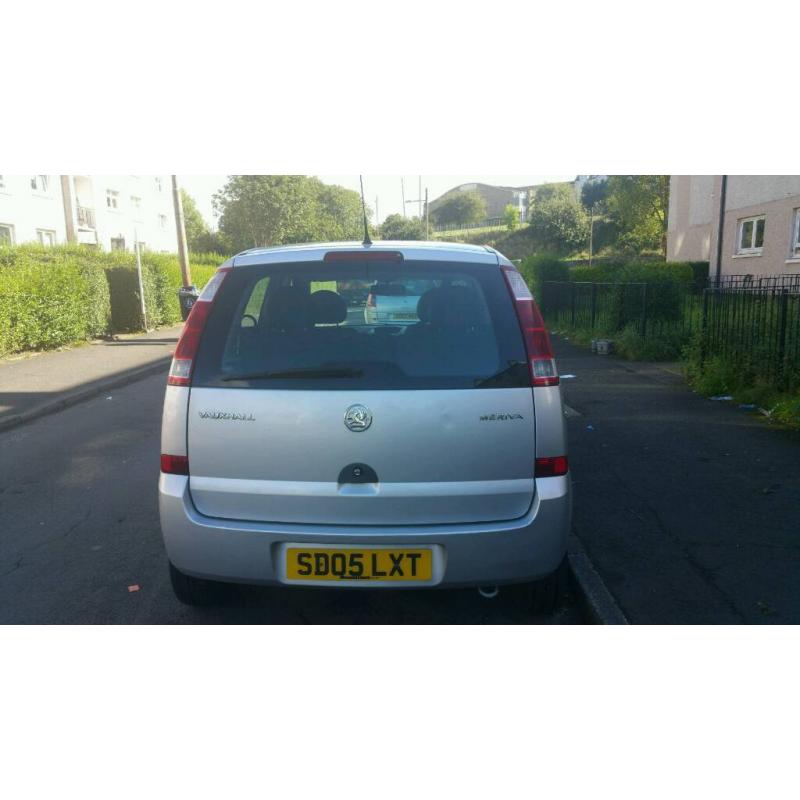 Vauxhall Meriva Great Runner. New battery. Low mileage.
