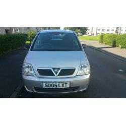 Vauxhall Meriva Great Runner. New battery. Low mileage.