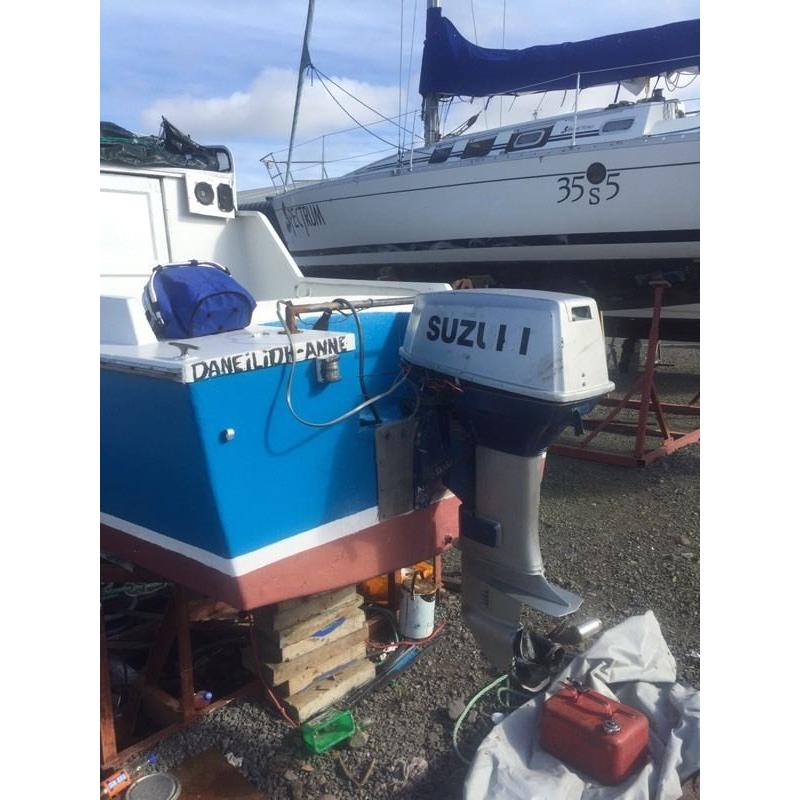 Shetland 70hp Suzuki good order offers