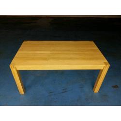 Solid oak dining table no chairs ( item 7 )