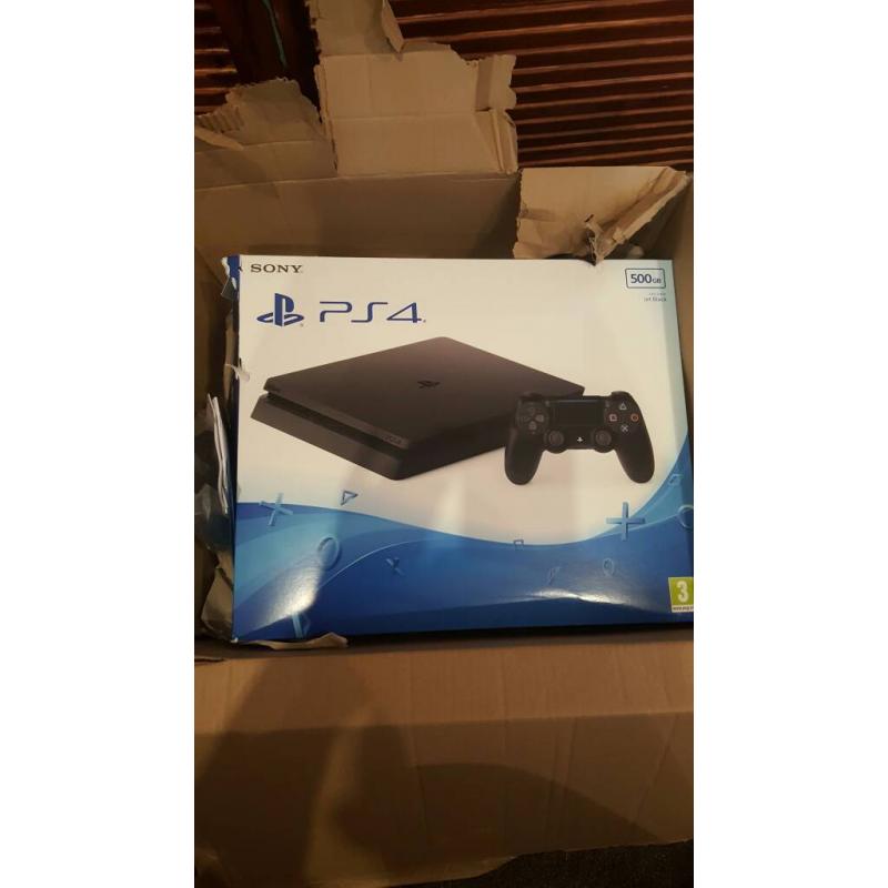 Ps4 slim 500gb new