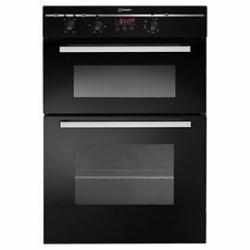 Indesit Black Double Oven, FIMD23BKS