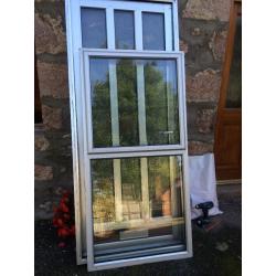 Double glazed windows and door