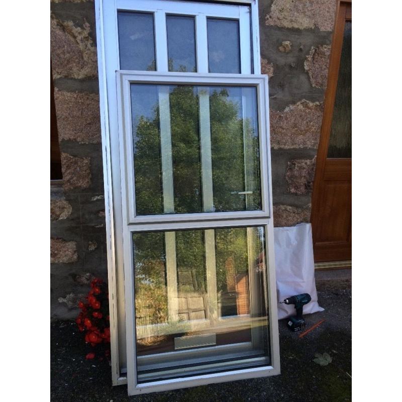 Double glazed windows and door
