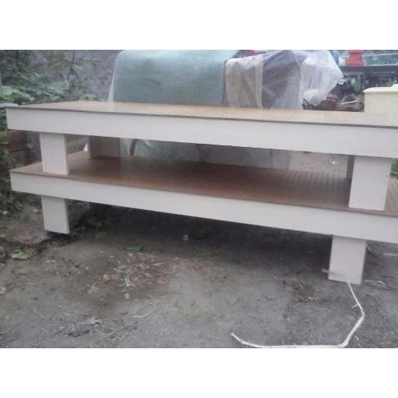 Small single beds from static caravan