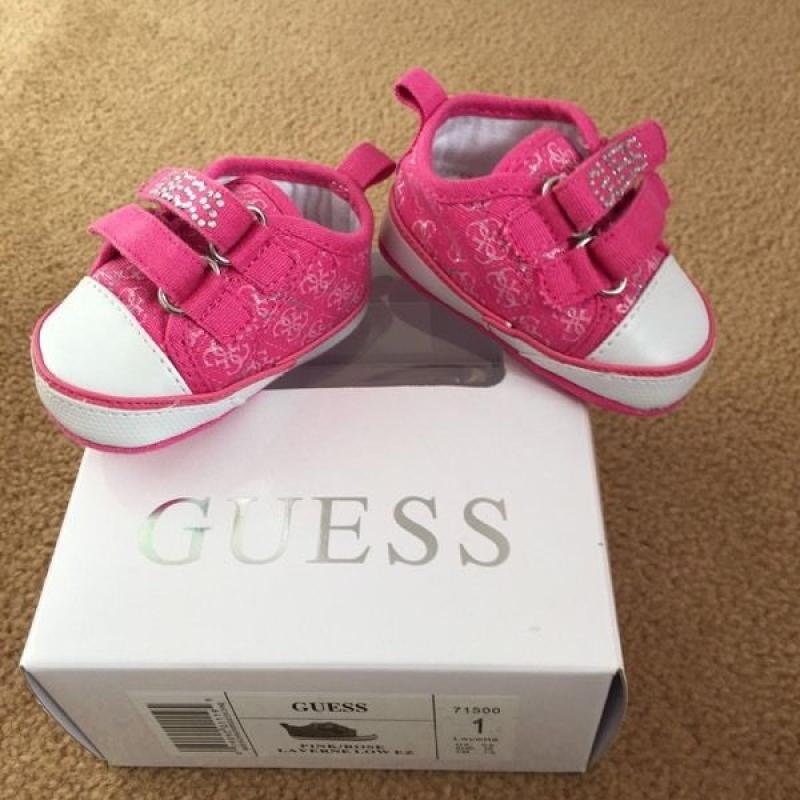 Baby girl guess shoes brand new