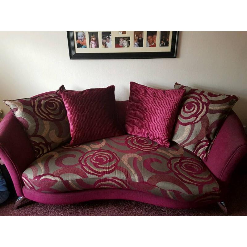 3 seater and armchair