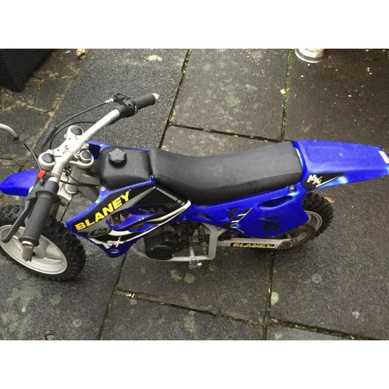 50cc Blaney kids motorcycle