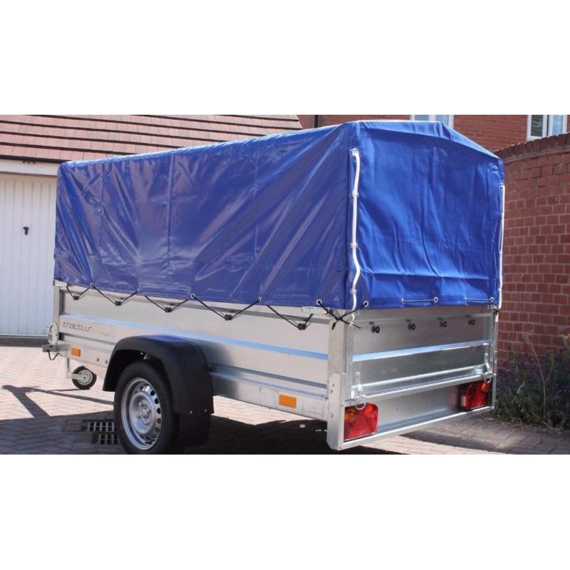 Car trailer 7.74ft x 4.1ft + top cover