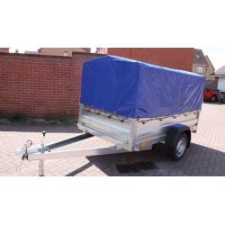 Car trailer 7.74ft x 4.1ft + top cover