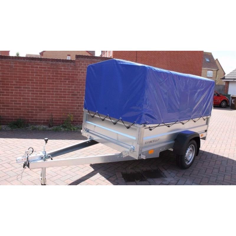 Car trailer 7.74ft x 4.1ft + top cover