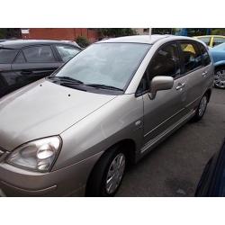 SUZUKI LIANA 1.6 GL 5 DOOR HATCHBACK 07 REG MOT JUNE 2017