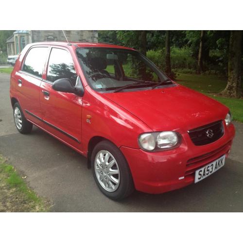 SUZUKI ALTO 1.1 GL (red) 2003