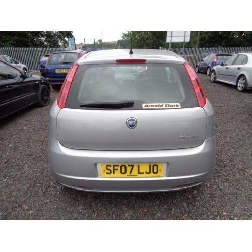 FIAT PUNTO ACTIVE 2007 1242cc 3 DOOR SILVER 78,000 MILES MOT TILL 27/05/17 GOOD CONDITION
