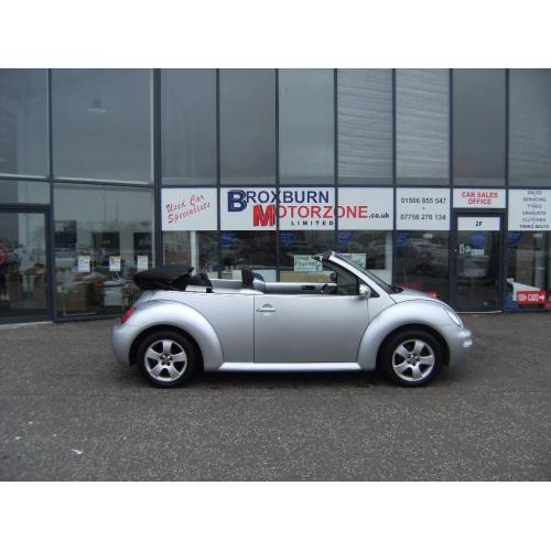 2003 53 VOLKSWAGEN BEETLE 1.6 8V 2d 101 BHP CONVERTIBLE **** GUARANTEED FINANCE ****