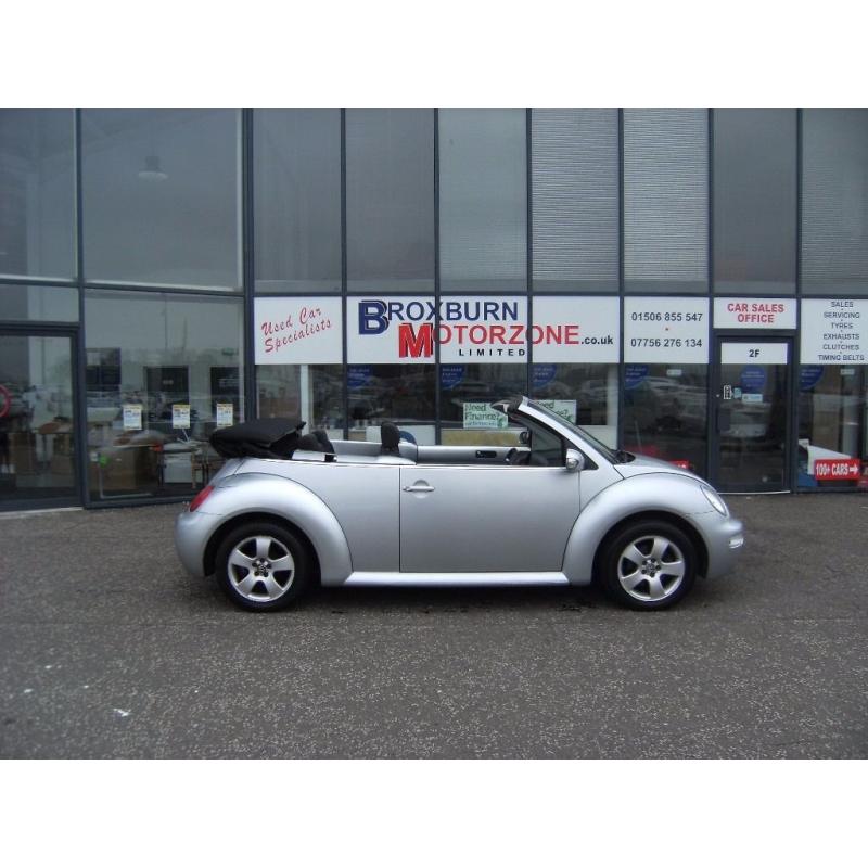 2003 53 VOLKSWAGEN BEETLE 1.6 8V 2d 101 BHP CONVERTIBLE **** GUARANTEED FINANCE ****