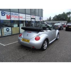2003 53 VOLKSWAGEN BEETLE 1.6 8V 2d 101 BHP CONVERTIBLE **** GUARANTEED FINANCE ****
