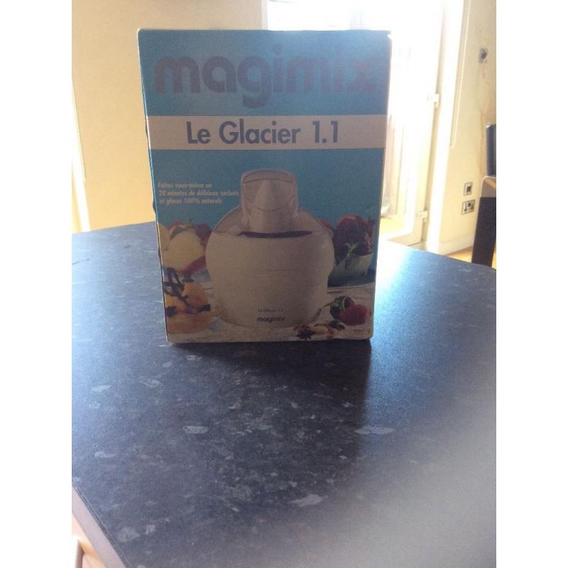 Magi mix Ice Cream maker brand new never been used