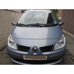 Renault Grand Scenic MPV ,7, Seater, Blue, MOT August 2017 1998cc, Manuel Reg 2007.