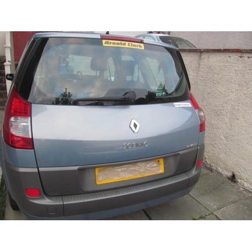 Renault Grand Scenic MPV ,7, Seater, Blue, MOT August 2017 1998cc, Manuel Reg 2007.