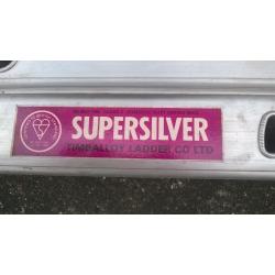 ALUMINIUM SUPERSILVER DOUBLE LADDER