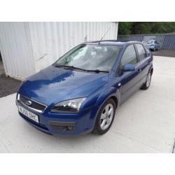 FORD FOCUS 2006 1.6 ZETEC CLIMATE 5 DOOR BLUE MOT TILL *09/07/17 *92,000 MILES EXCELLENT CONDITION