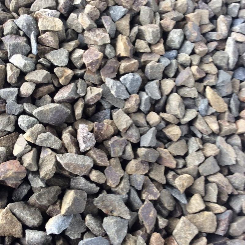 Grey decorative chips