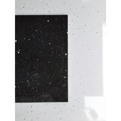 Black sparkle Real Granite floor tiles. The lot 28 tiles. No Time Wasters.