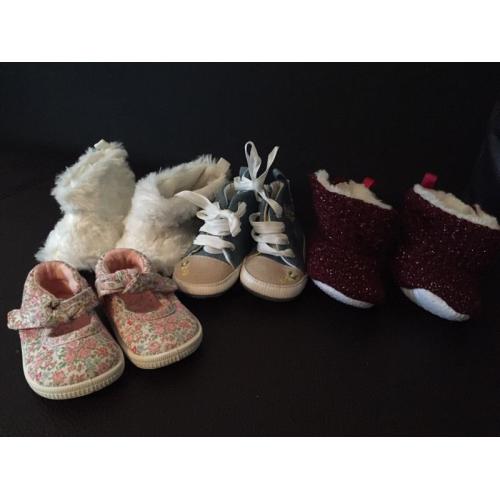 3-6 months baby girls shoes