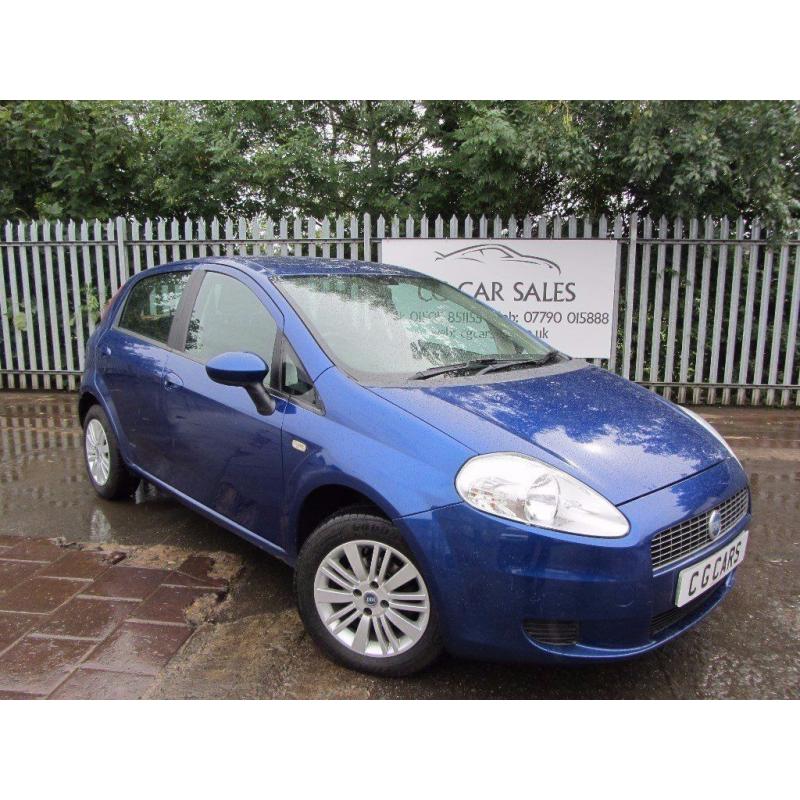 2007 Fiat Grande Punto Eleganza 1.4 5dr. One Owner From New. Full Service History. New MOT