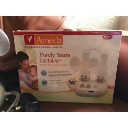 Ameda double electric breast pump