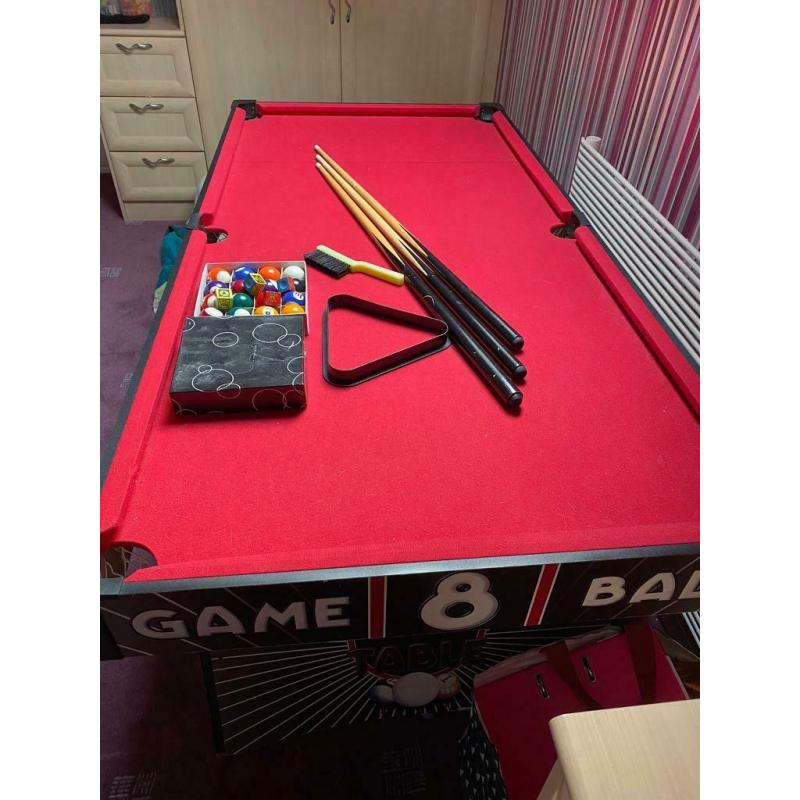 Pool Table plus accessories SOLD