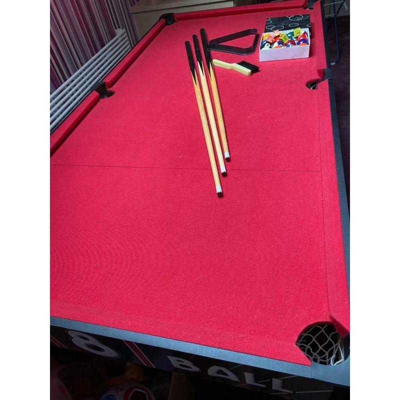 Pool Table plus accessories SOLD