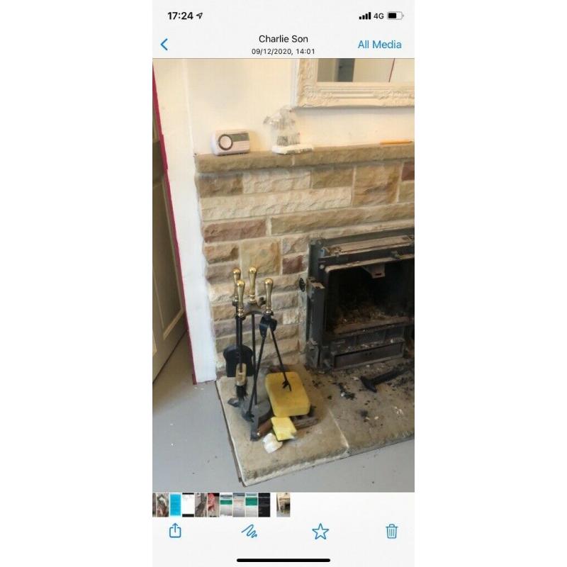 Solid fuel back boiler