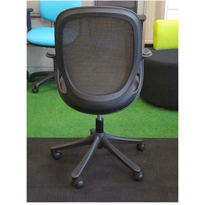 Office chair, Adjustable arms - Salt N Pepper Verco