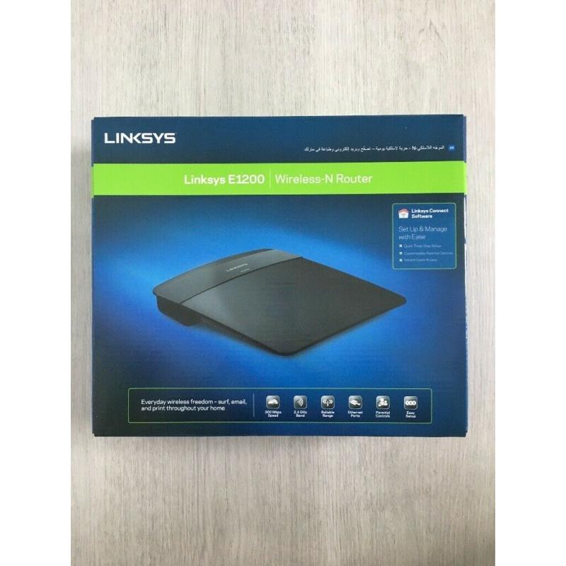Linksys E1200 N300 Wireless-N Router with Fast Ethernet