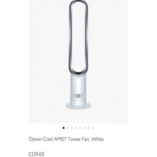 Dyson cool AM07 tower fan