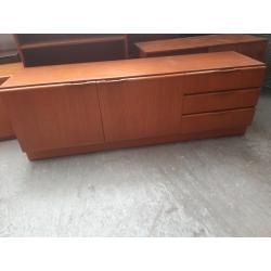 vintage retro mid century 60s 70s teak wooden G plan Mcintosh sideboard TV cabinet storage unit