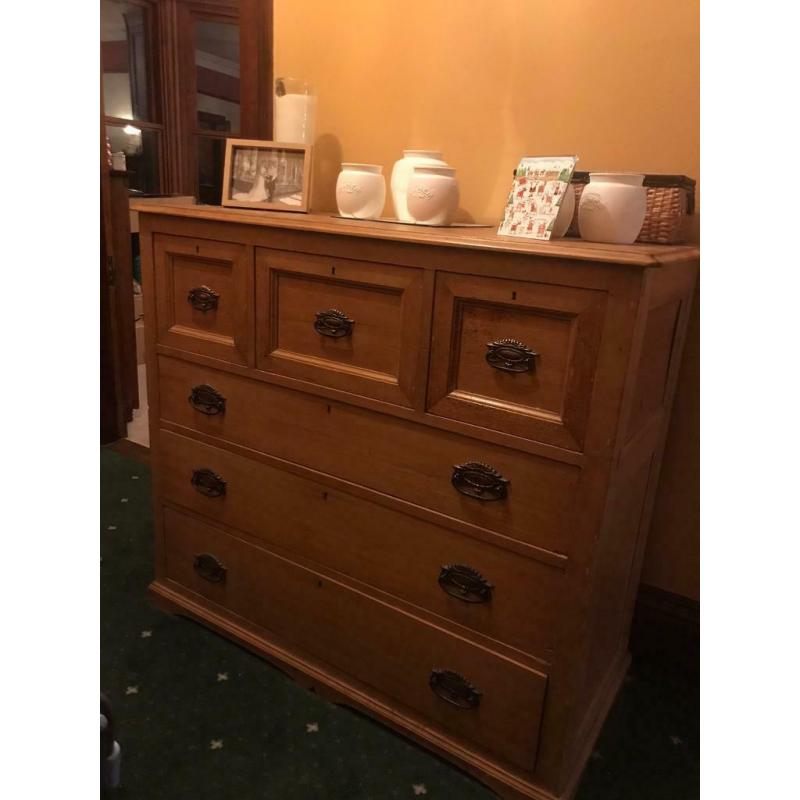 SOLD Beautiful Large wooden unit with drawers