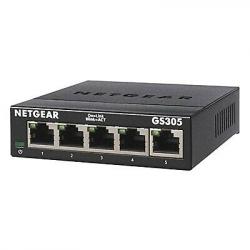 NETGEAR GS305 Desktop 5 Port Gigabit Switch