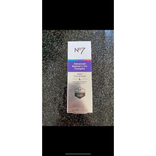 No 7 advanced retinol complex RRP ?34