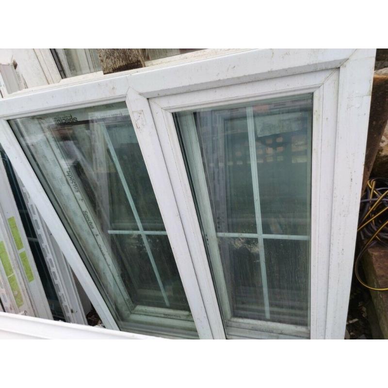 New UPVC Double Glazed White Window 1040mm W x 1195mm H