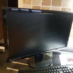Gaming Computer System - Tower, 2 x Monitors, Keyboard + Mouse