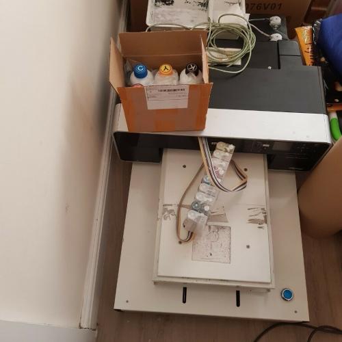 DTG T-shirt printer Epson R3000, Not working but believe it has a new printhead
